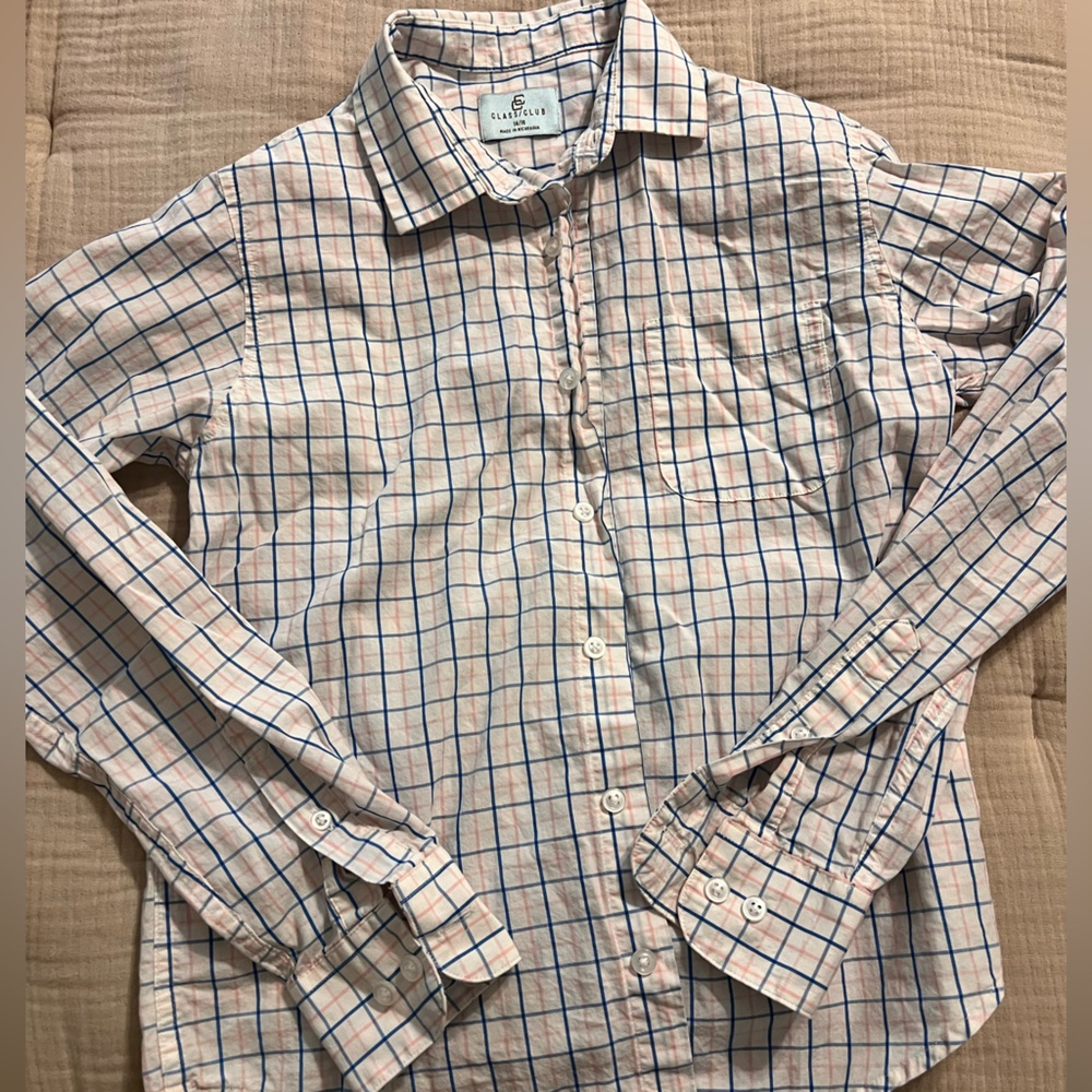 Class Club boys dress shirt size 14/16